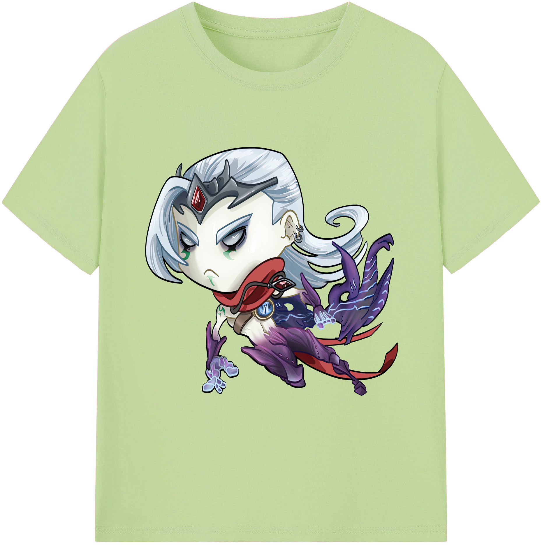 リーグ・オブ・レジェンド League of Legends LOL 綿100％半袖Tシャツ（フロントプリント）